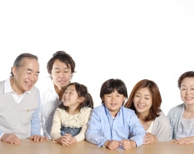 家族写真　撮影